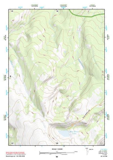 43110NW Page 96 Jackson Lake Topo Preview 1