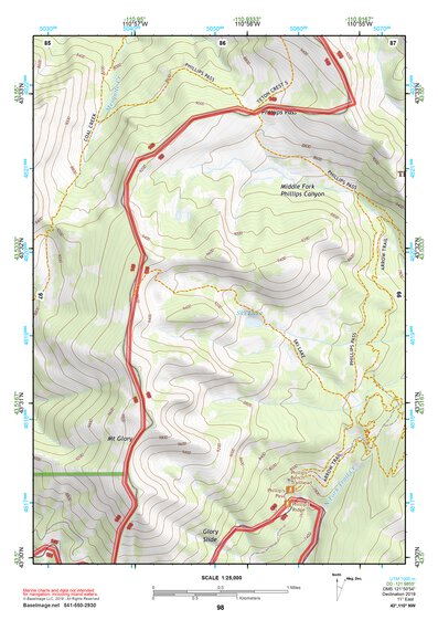 43110NW Page 98 Jackson Lake Topo Preview 1
