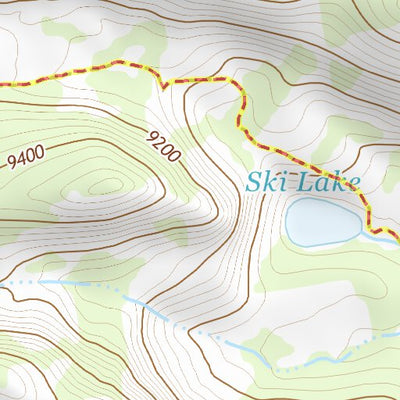 43110NW Page 98 Jackson Lake Topo Preview 2