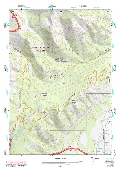 43110NW Page 99 Jackson Lake Topo Preview 1