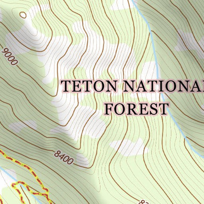 43110NW Page 99 Jackson Lake Topo Preview 3