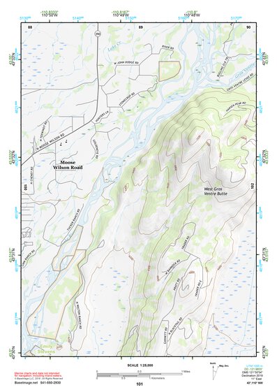 43110NW Page 101 Jackson Lake Topo Preview 1