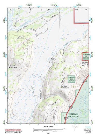 43110NW Page 102 Jackson Lake Topo Preview 1