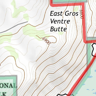 43110NW Page 103 Jackson Lake Topo Preview 3