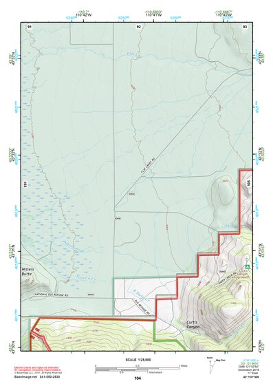 43110NW Page 104 Jackson Lake Topo Preview 1