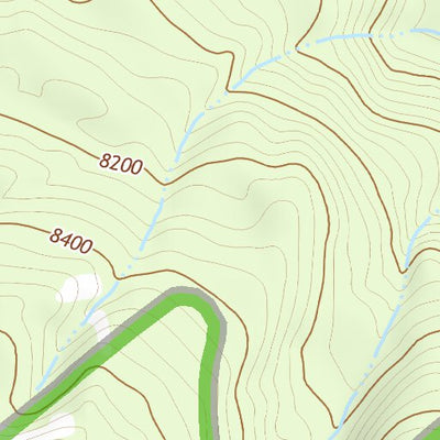 43110NW Page 107 Jackson Lake Topo Preview 2