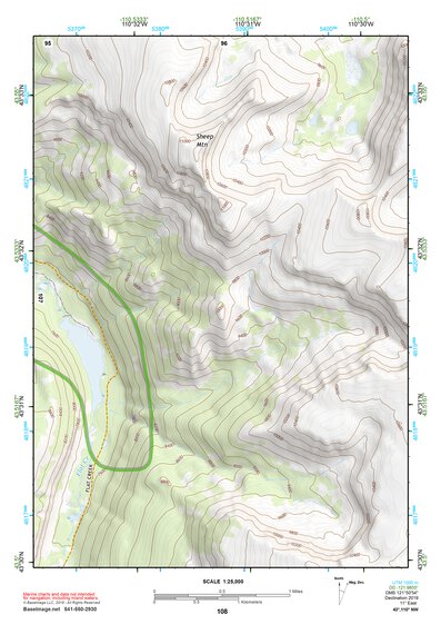 43110NW Page 108 Jackson Lake Topo Preview 1