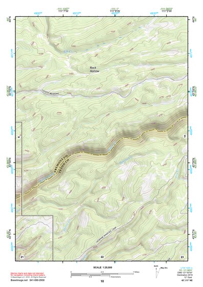 43111NE Page 10 Rexburg Topo Preview 1