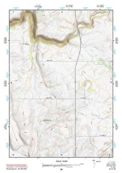 43111NE Page 20 Rexburg Topo Preview 1