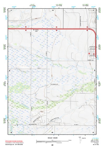 43111NE Page 44 Rexburg Topo Preview 1