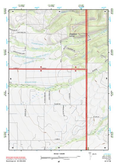 43111NE Page 47 Rexburg Topo Preview 1