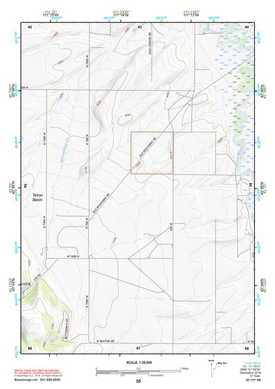 43111NE Page 55 Rexburg Topo Preview 1