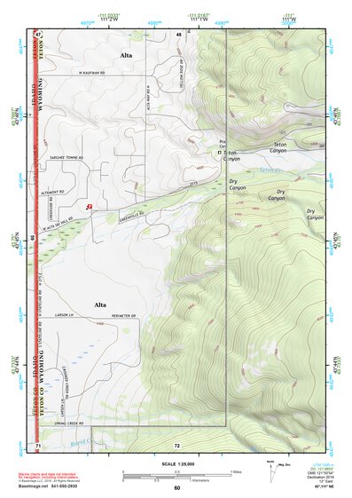 43111NE Page 60 Rexburg Topo Preview 1