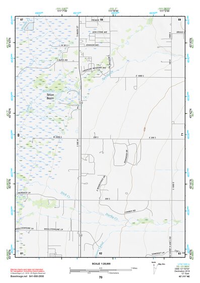 43111NE Page 70 Rexburg Topo Preview 1