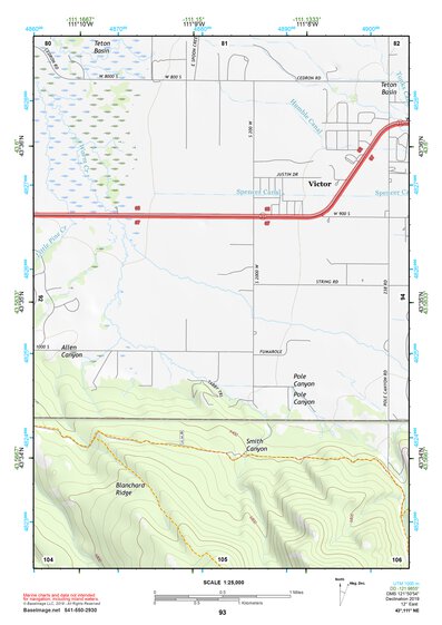 43111NE Page 93 Rexburg Topo Preview 1