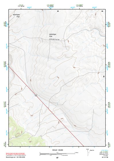 43111NE Page 97 Rexburg Topo Preview 1