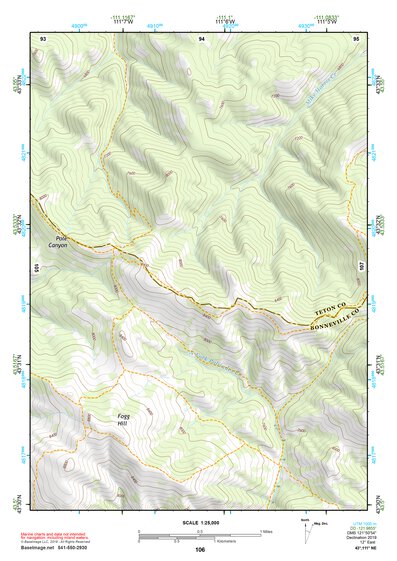 43111NE Page 106 Rexburg Topo Preview 1