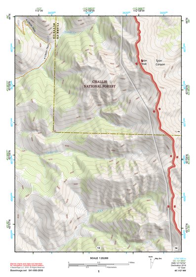 43112NW Page 1 Circular Butte Topo Preview 1
