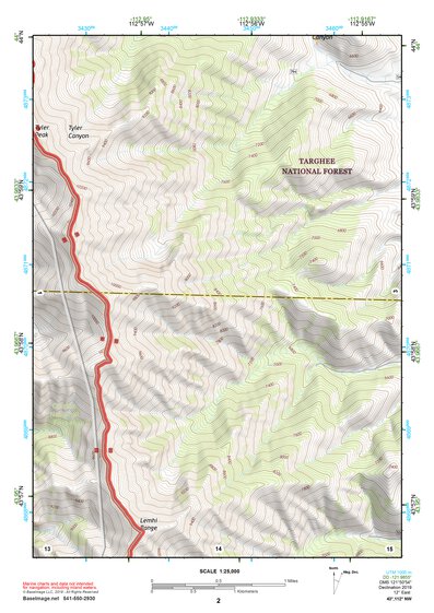 43112NW Page 2 Circular Butte Topo Preview 1