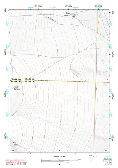 43112NW Page 4 Circular Butte Topo Preview 1