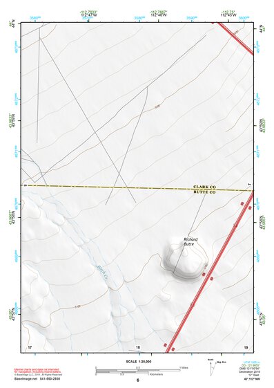 43112NW Page 6 Circular Butte Topo Preview 1