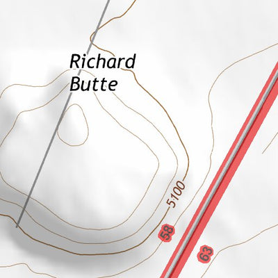 43112NW Page 6 Circular Butte Topo Preview 3