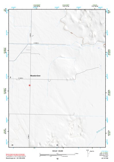 43112NW Page 12 Circular Butte Topo Preview 1