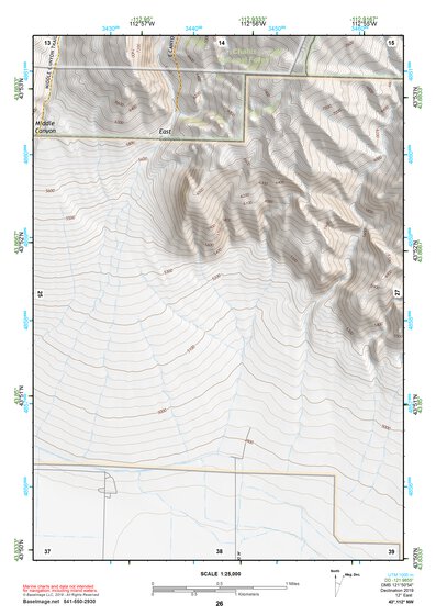 43112NW Page 26 Circular Butte Topo Preview 1