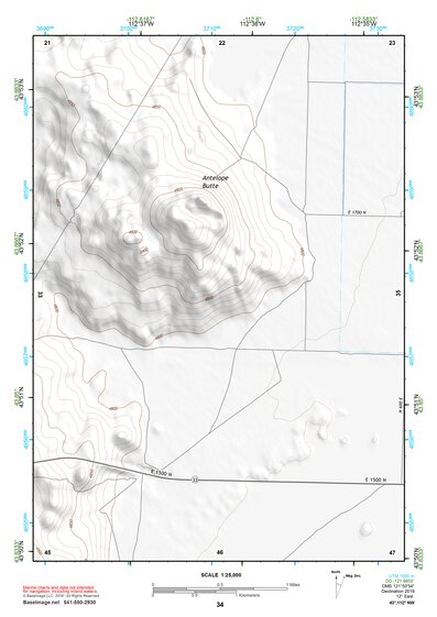 43112NW Page 34 Circular Butte Topo Preview 1