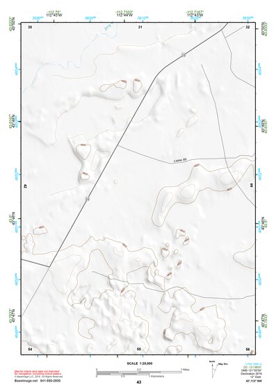 43112NW Page 43 Circular Butte Topo Preview 1