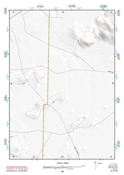 43112NW Page 44 Circular Butte Topo Preview 1