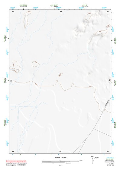 43112NW Page 53 Circular Butte Topo Preview 1