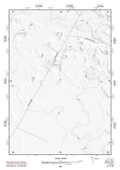 43112NW Page 54 Circular Butte Topo Preview 1
