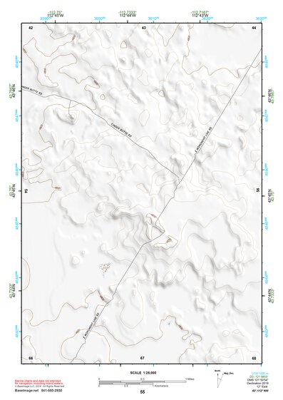 43112NW Page 55 Circular Butte Topo Preview 1