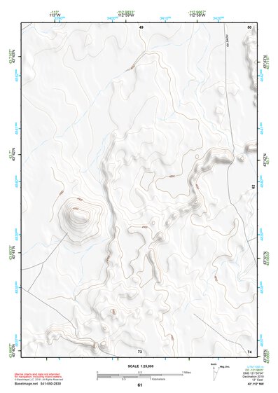 43112NW Page 61 Circular Butte Topo Preview 1