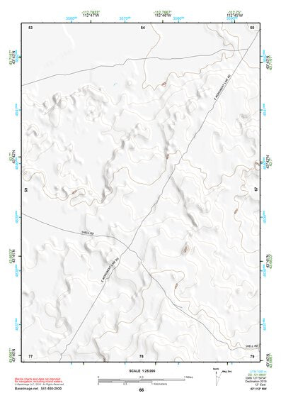 43112NW Page 66 Circular Butte Topo Preview 1