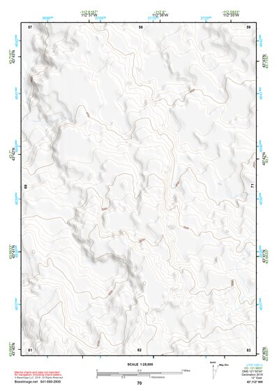 43112NW Page 70 Circular Butte Topo Preview 1