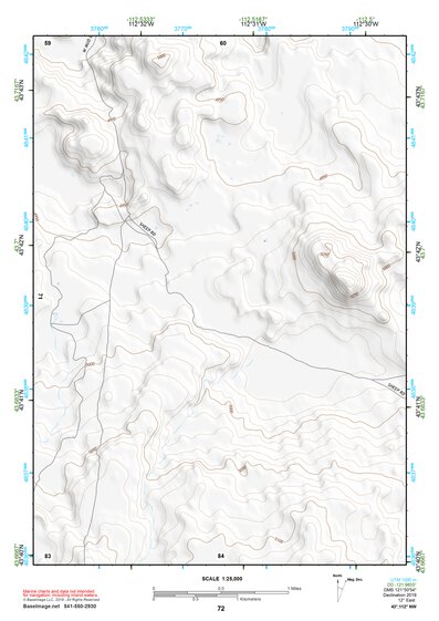 43112NW Page 72 Circular Butte Topo Preview 1