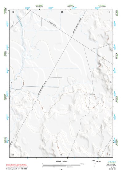 43112NW Page 76 Circular Butte Topo Preview 1