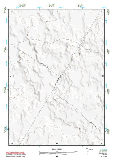 43112NW Page 77 Circular Butte Topo Preview 1