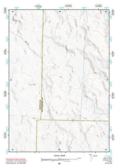 43112NW Page 80 Circular Butte Topo Preview 1