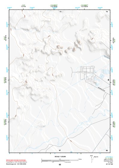 43112NW Page 85 Circular Butte Topo Preview 1