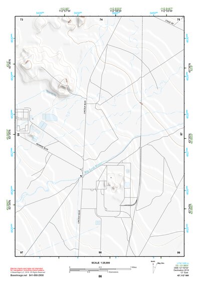 43112NW Page 86 Circular Butte Topo Preview 1