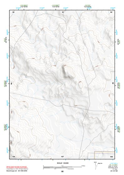 43112NW Page 95 Circular Butte Topo Preview 1