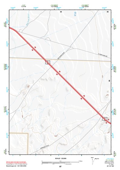 43112NW Page 97 Circular Butte Topo Preview 1