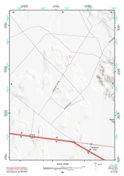 43112NW Page 99 Circular Butte Topo Preview 1