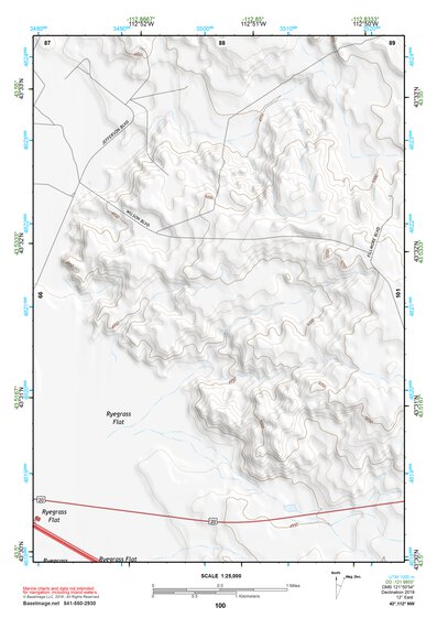 43112NW Page 100 Circular Butte Topo Preview 1