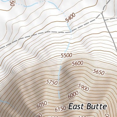 43112NW Page 105 Circular Butte Topo Preview 3