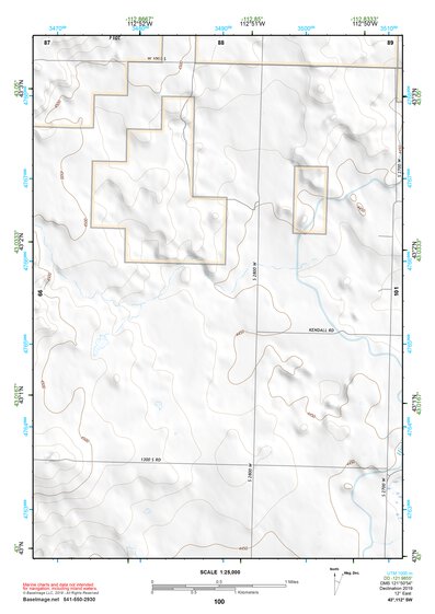 43112SW Page 100 Blackfoot Topo Preview 1