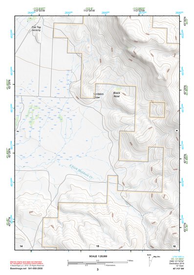 43113SW Page 3 Craters Of The Moon Topo Preview 1